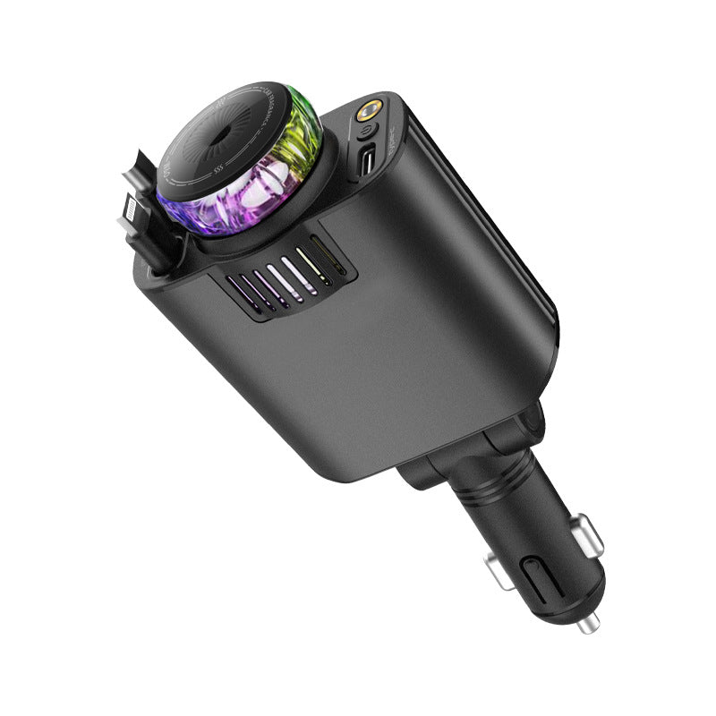 5-in-1 Car Charger StarNight – Star Projector + Aromatherapy + 45W Fast Charge
